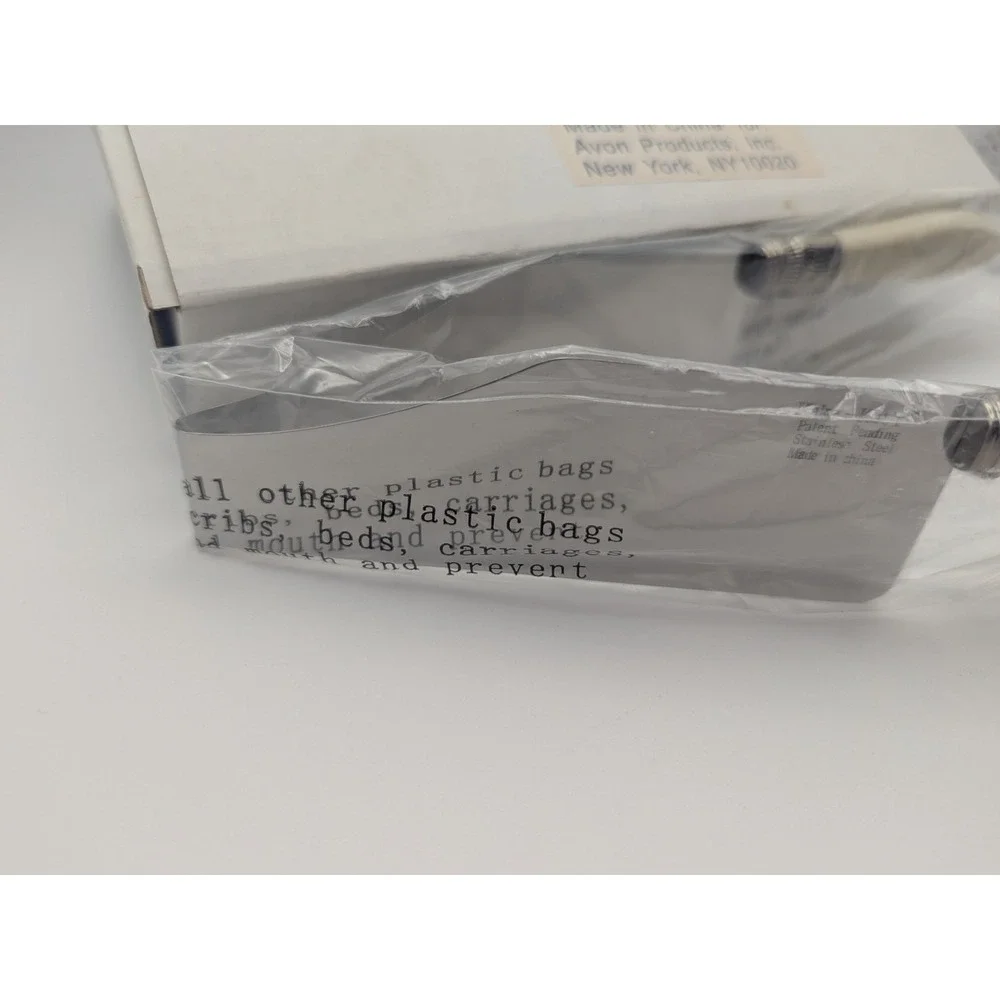 Avon Kake- Kut'r V-Shape Cake Pie Server Stainless Steel‎ Wedding Cake Knife